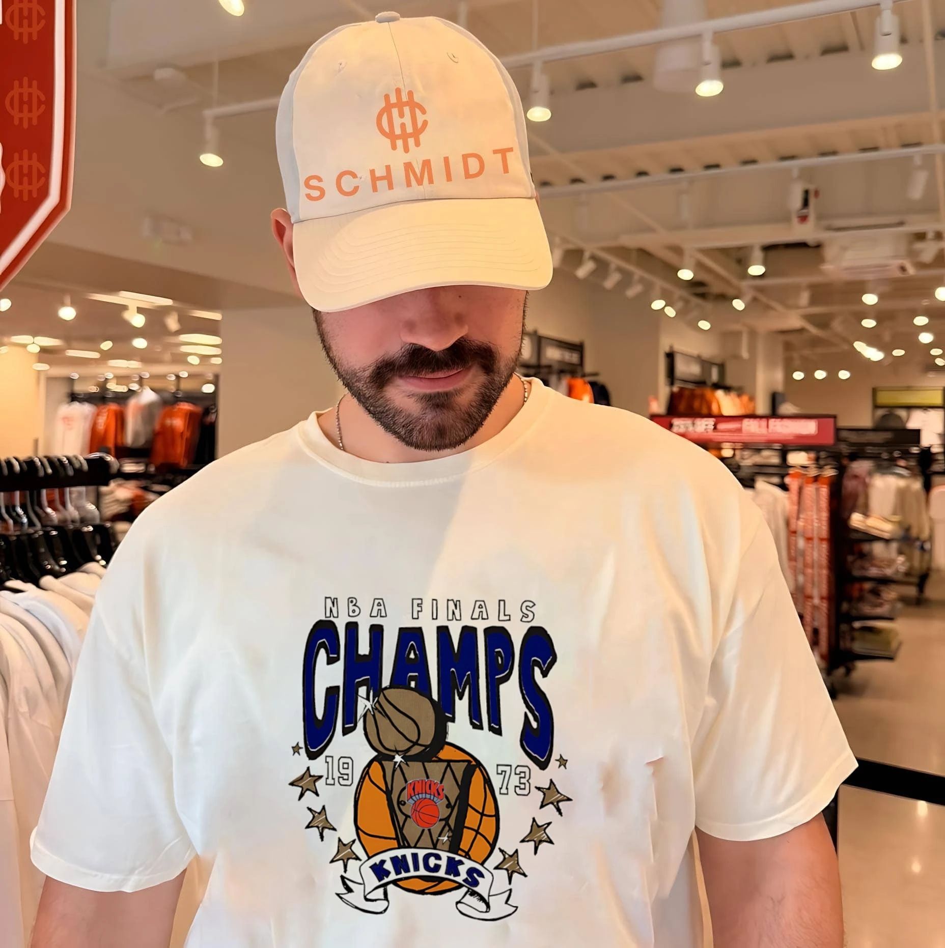 New York Knicks NBA Final Champs 1973 graphic shirt