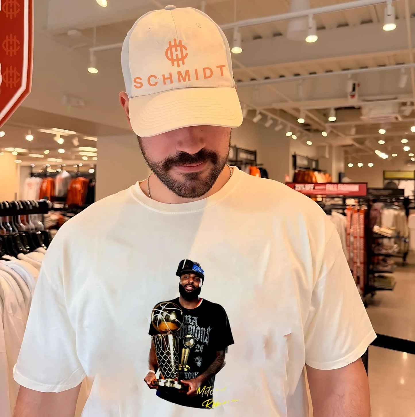 Mitchell Robinson New York Knicks 2026 Nba Champions Holding Trophy shirt