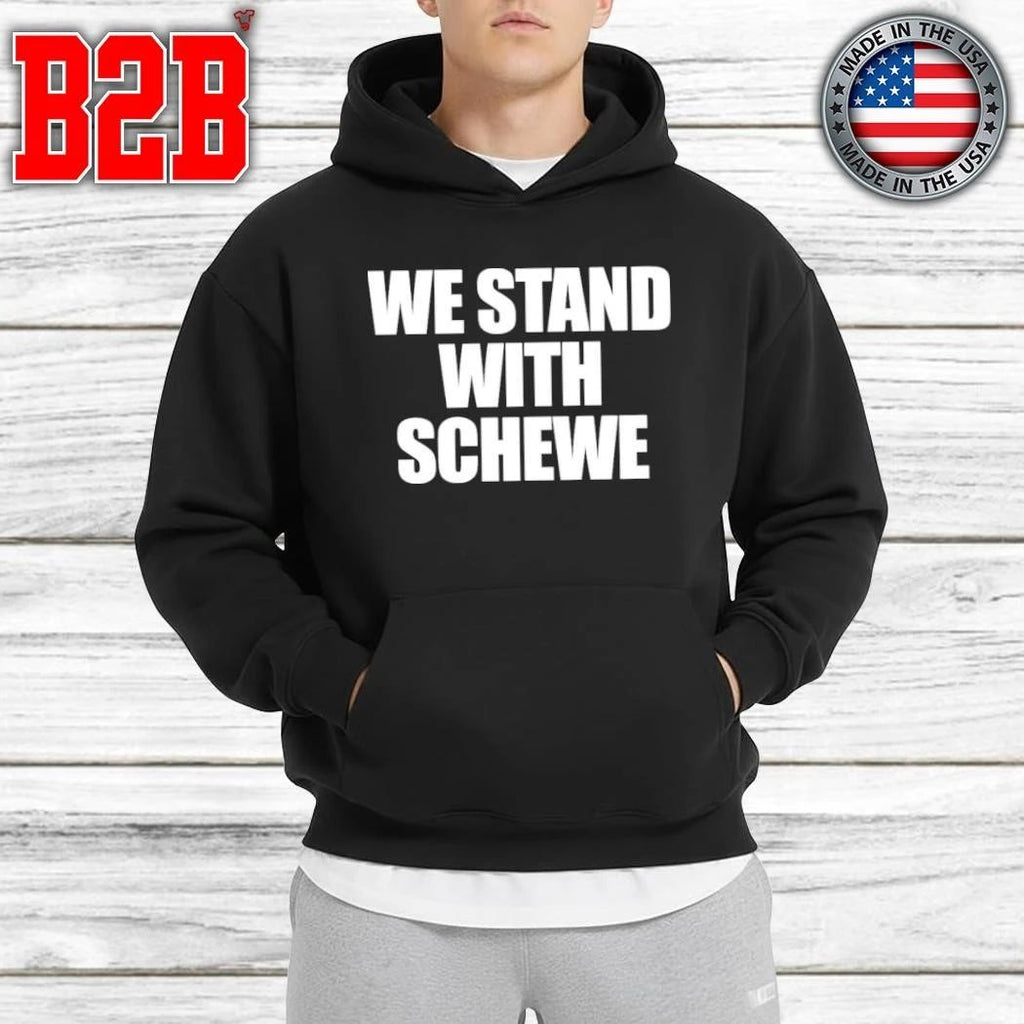 Antigo Basketball We Stand With Schewe Shirt