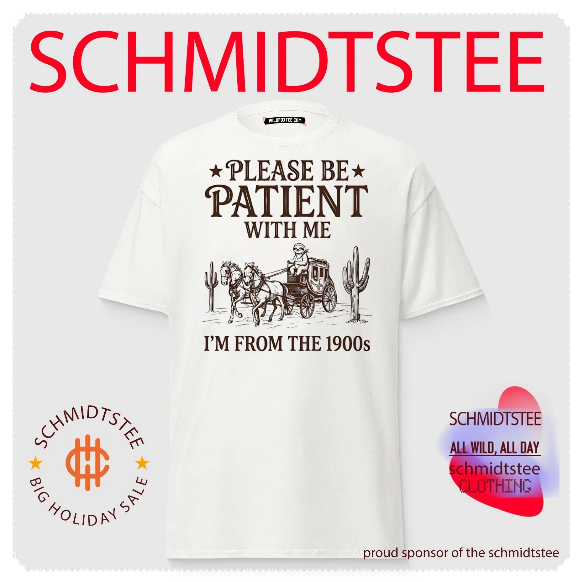 Please be patient with me I’m from the 1900s sloth shirt
