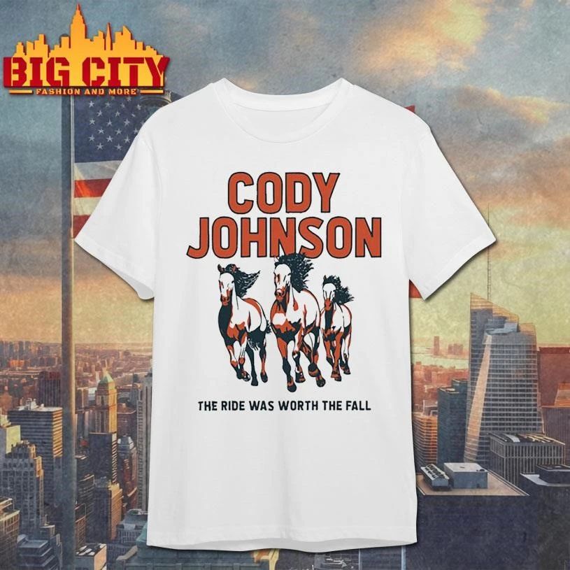 Premium Cody Johnson Shirt The Ride Was Worth The Fall Shirt