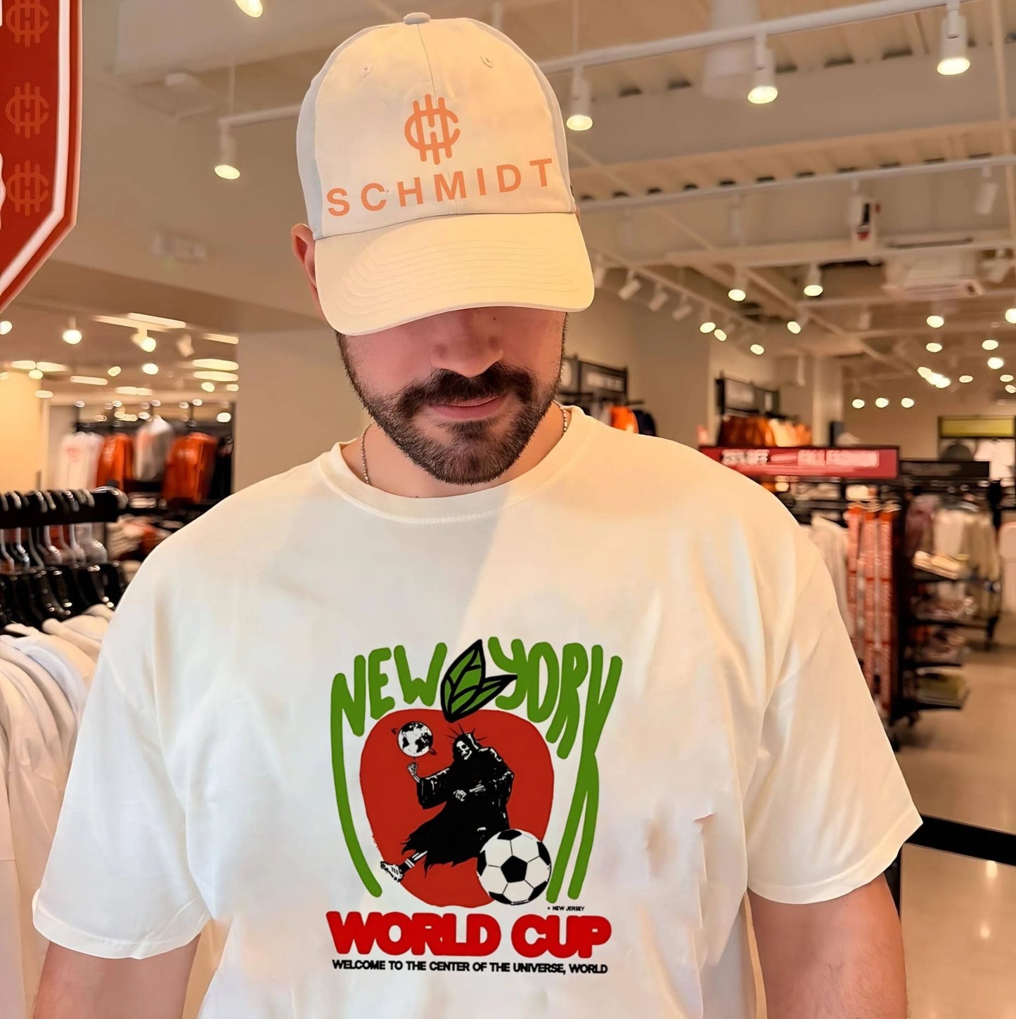 New York World Cup welcome to the center of the universe world shirt