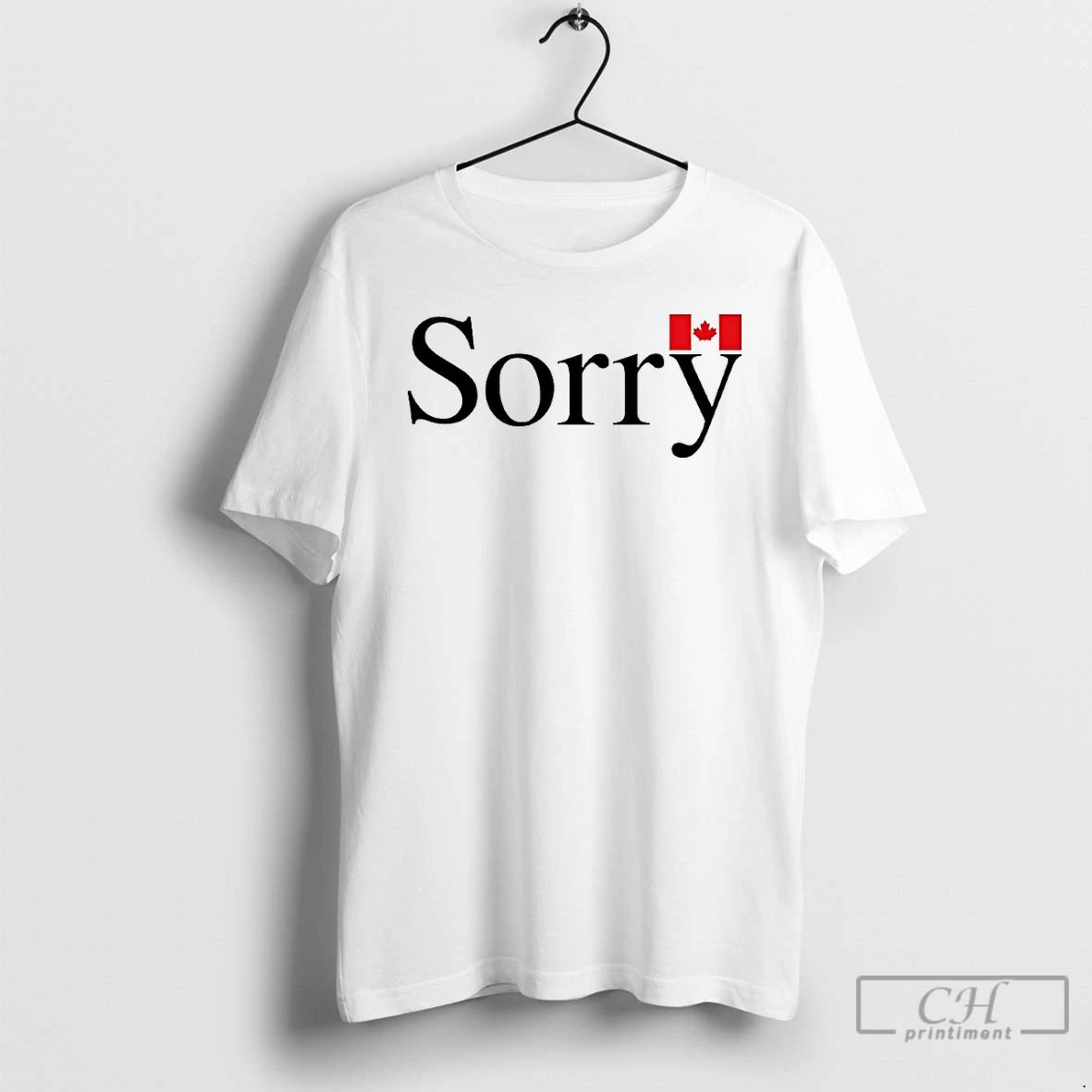 Premium Sorry Canada Flag T Shirts