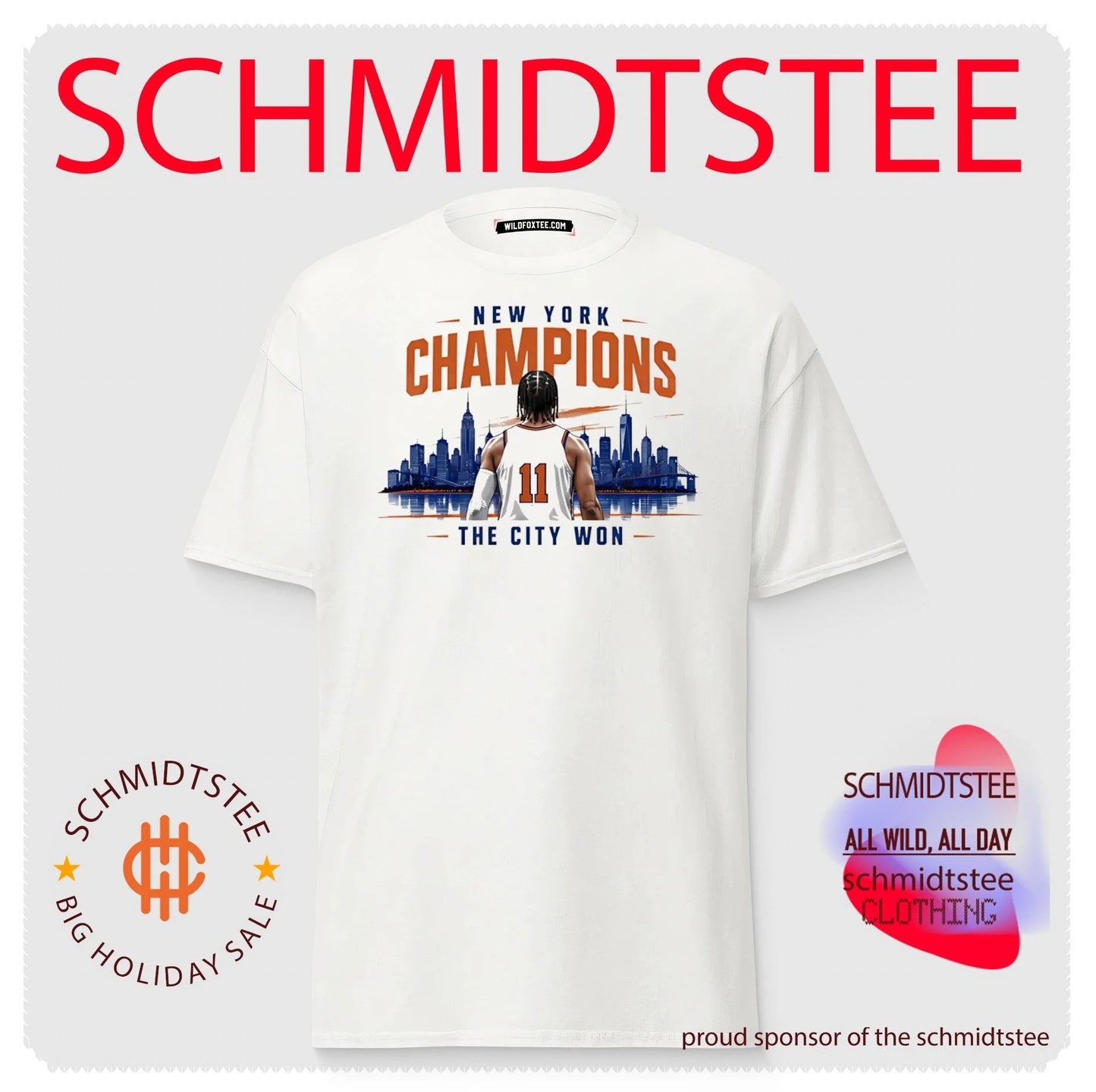 New York Knicks Jalen Brunson looking at New York – the city won shirt