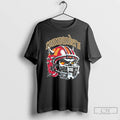Premium Washington Commanders Skull Helmet T Shirts