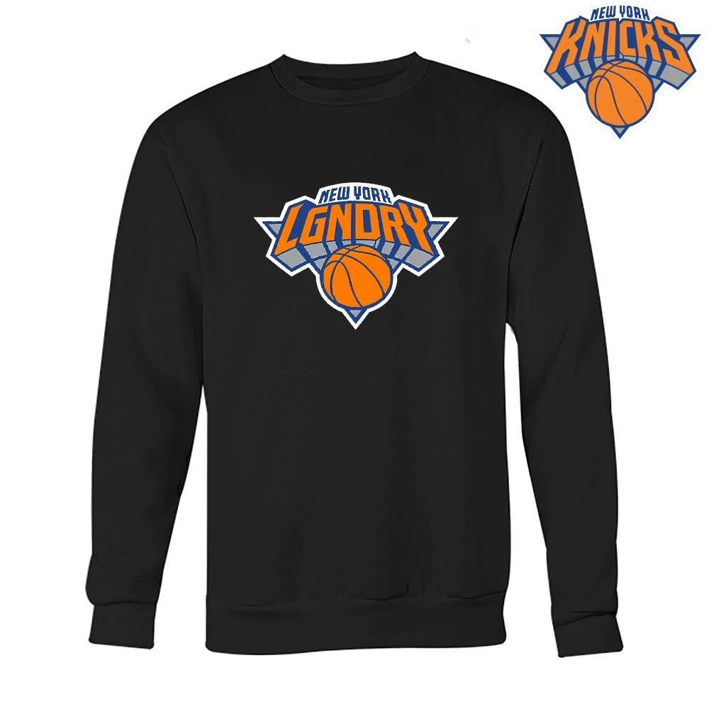 New York Legendary Basketball Logo White Shirt