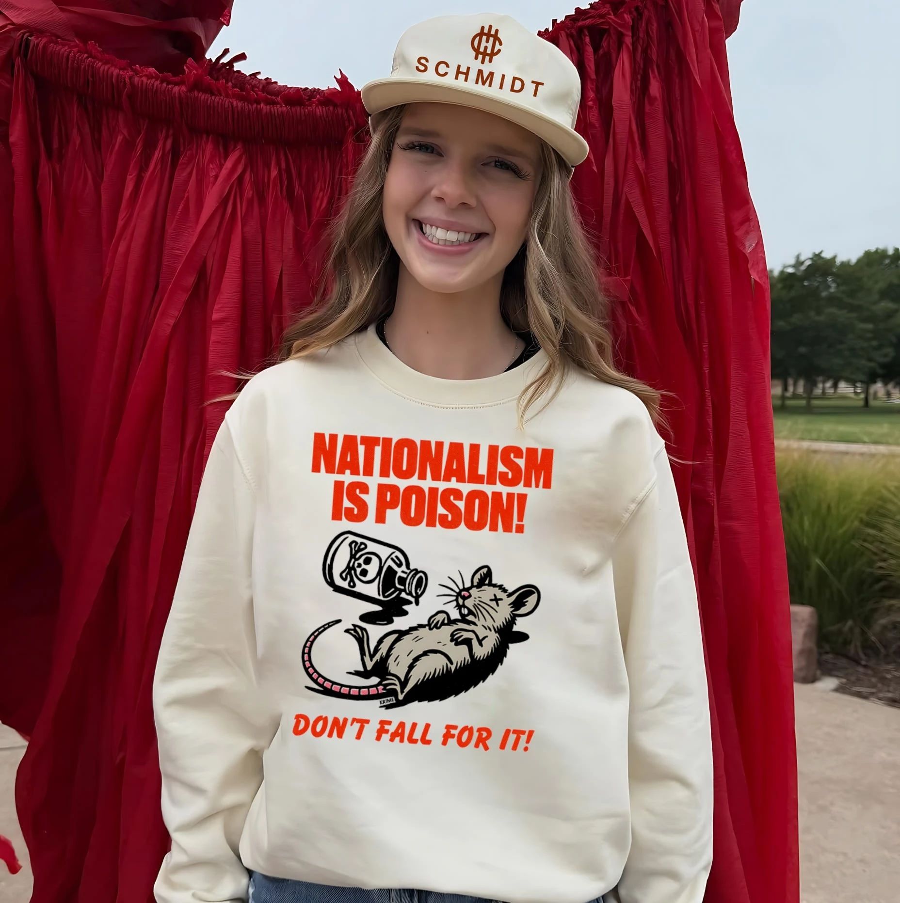 Nationalism is poison don’t fall for it shirt