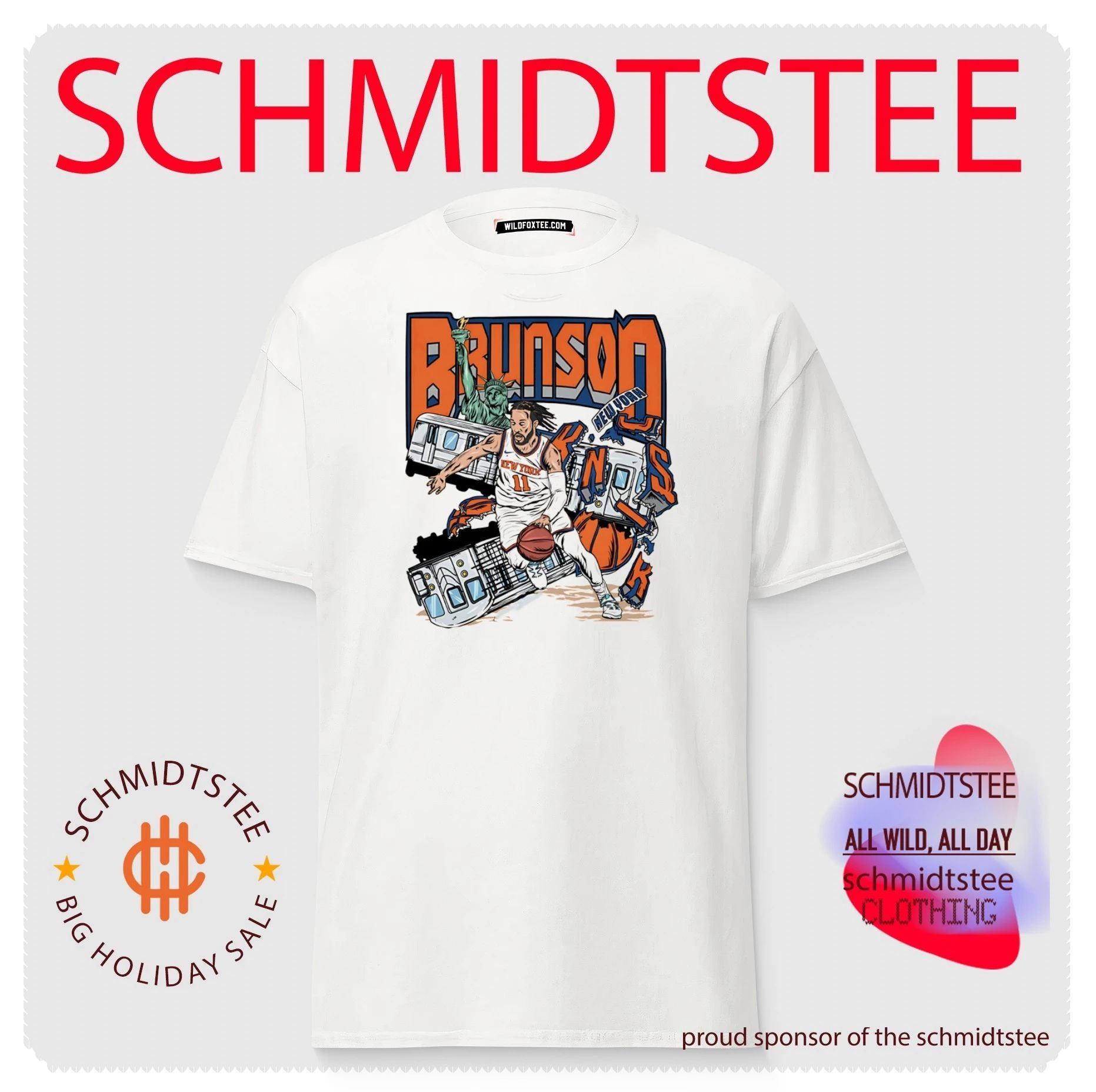 Jalen Brunson New York Knicks Rerelease Hand Drawn Artwork shirt