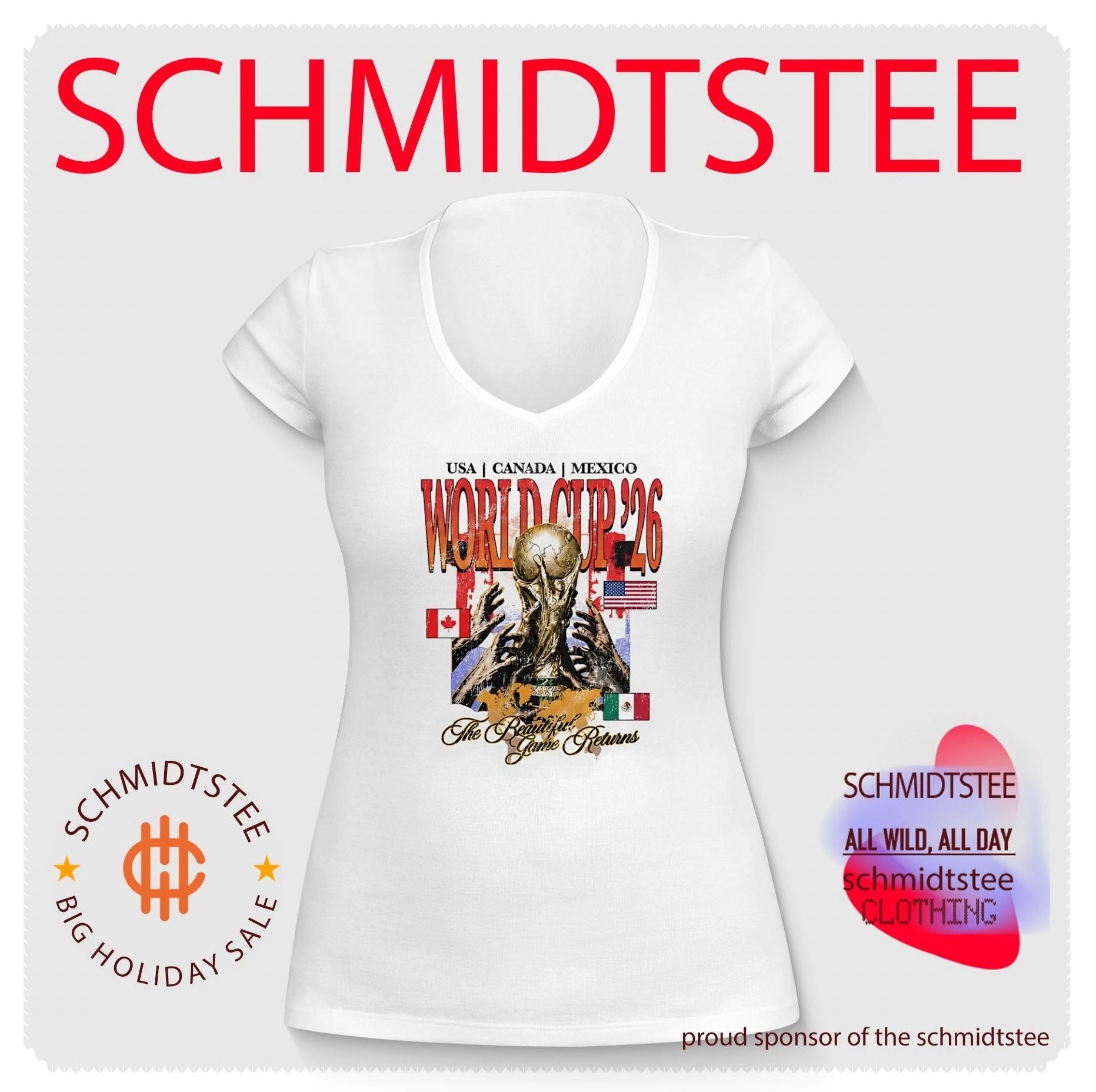 USA Canada Mexico World Cup 2026 The beautiful game returns shirt