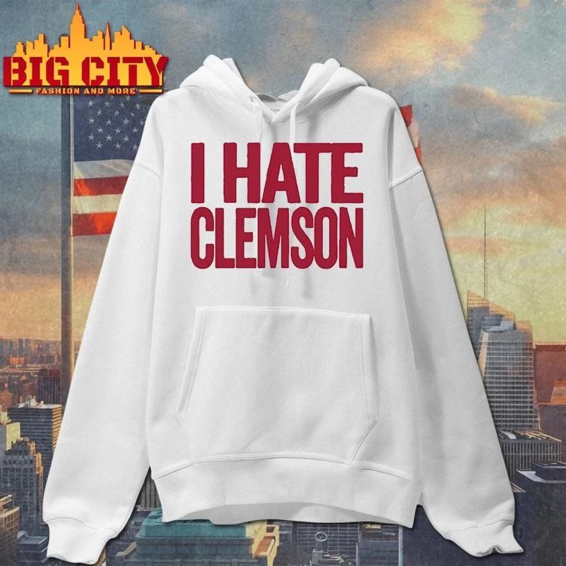 Premium Greg clark i hate clemson shirt