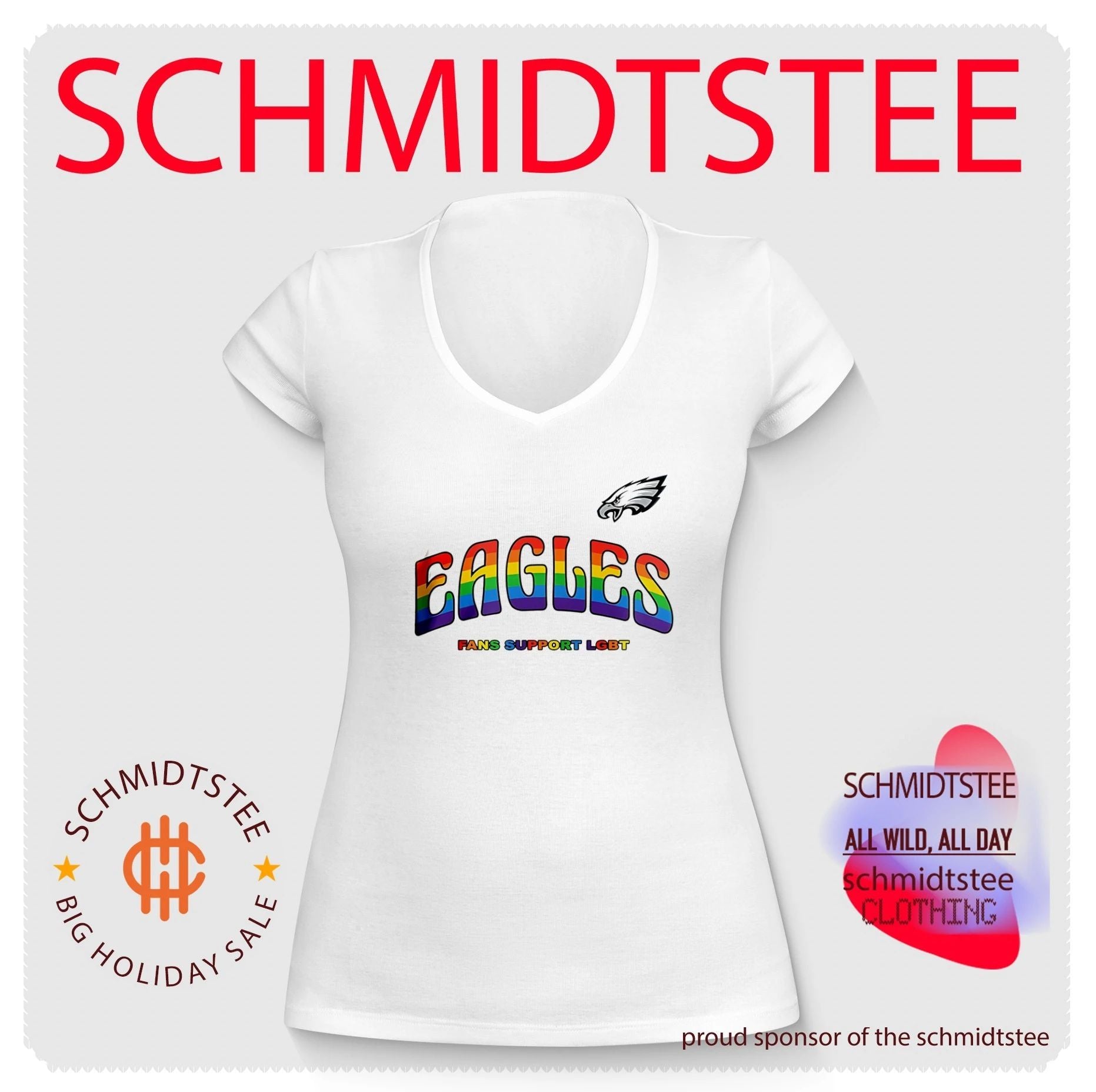 Philadelphia Eagles Fans Support LGBT Pride Month shirt