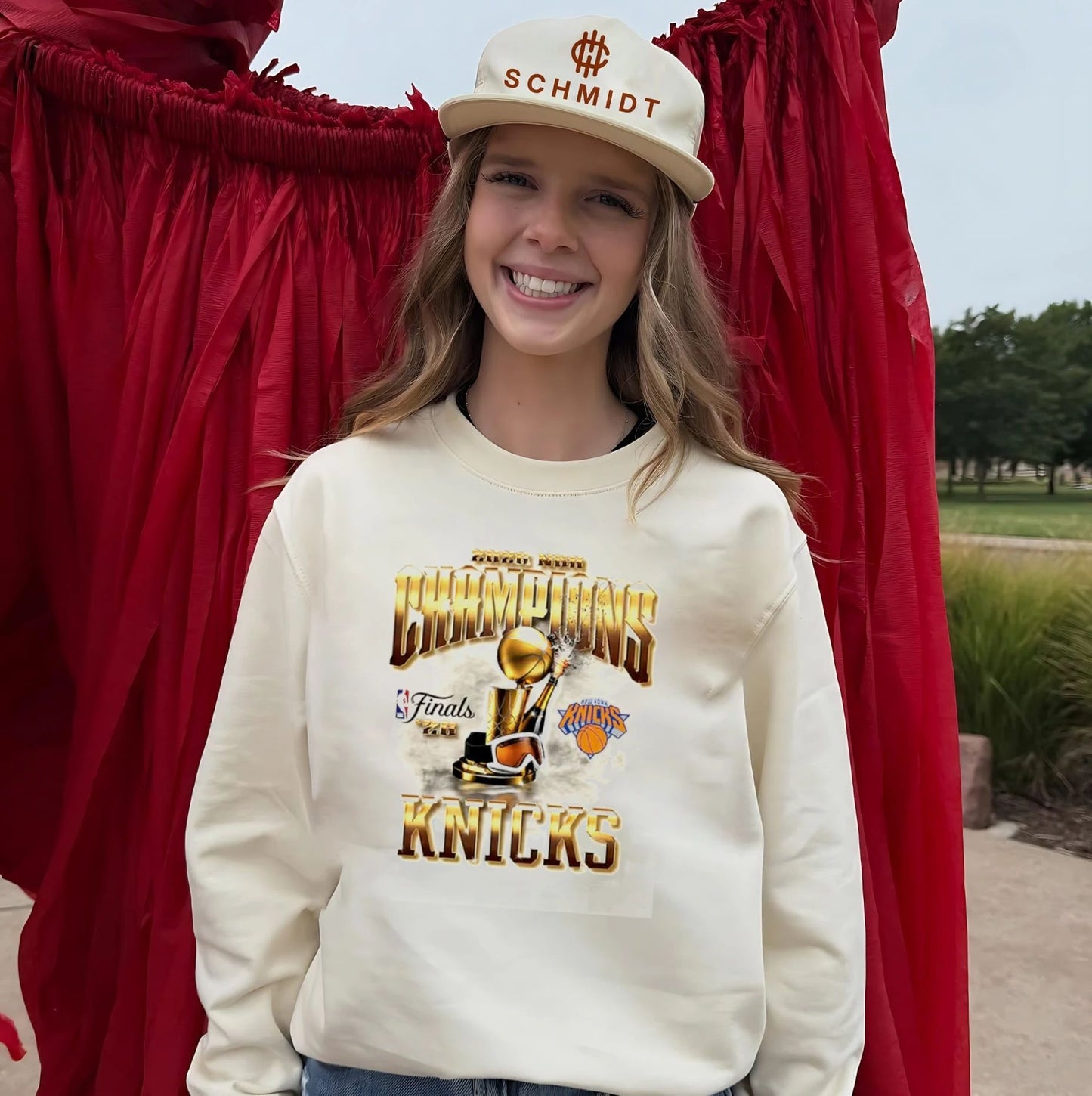 New York Knicks Basketball 2026 NBA Finals Champions trophy shirt
