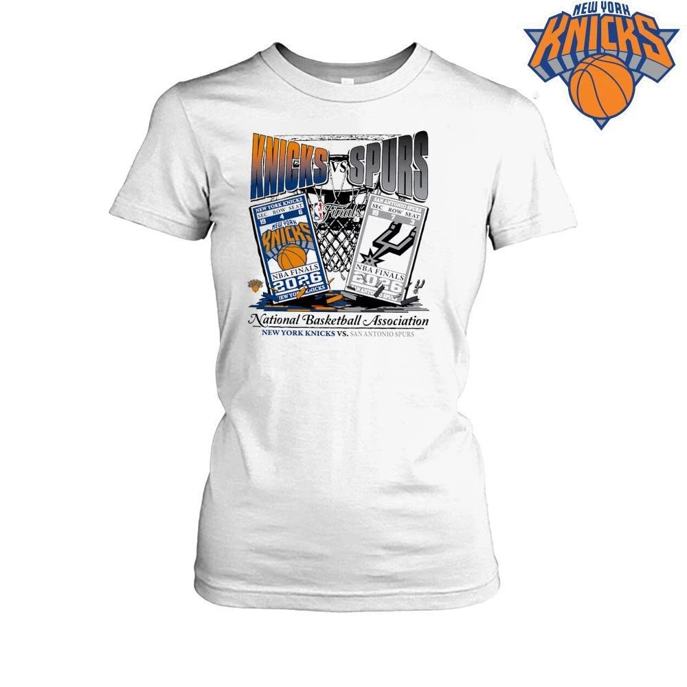 San Antonio Spurs Men’s ’47 Brand 2026 NBA Finals Matchup Franklin Shirt