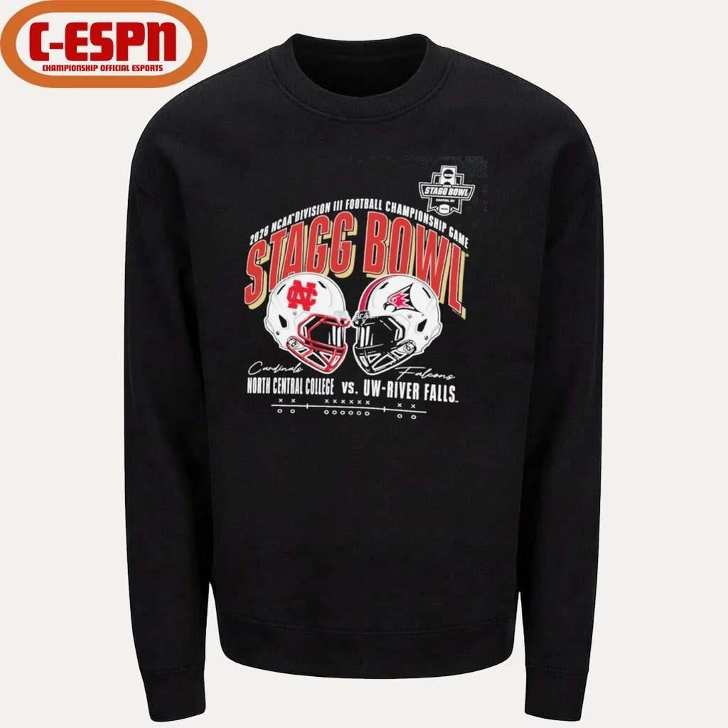 2025 NCAA DIII Stagg Bowl North Central College Vs UW-River Falls Matchup Shirt