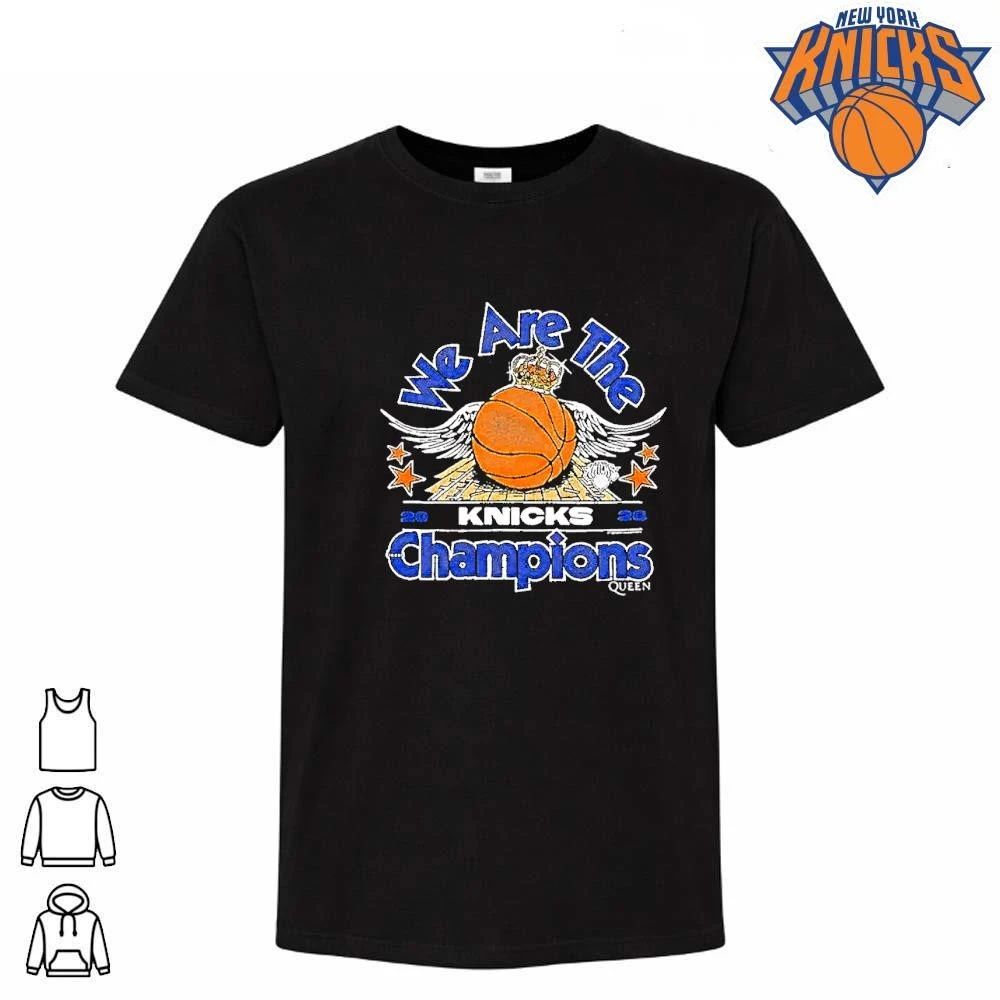 New York Knicks X Queen We Are The Champions 2026 Nba Finals Champs Shirt