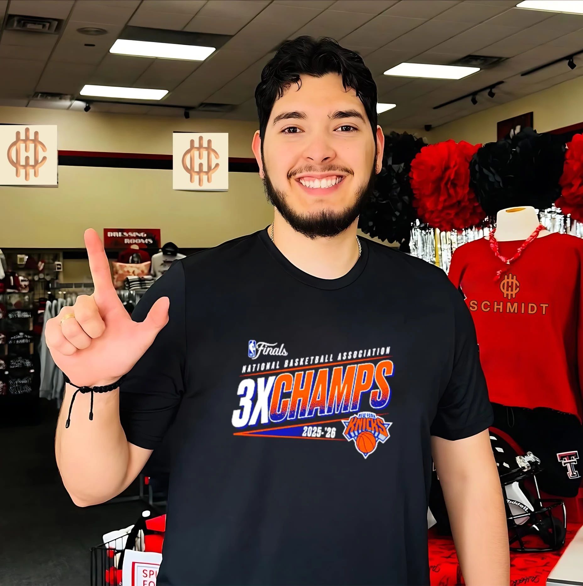 New York Knicks 2026 NBA Finals Champions 3x Champs shirt