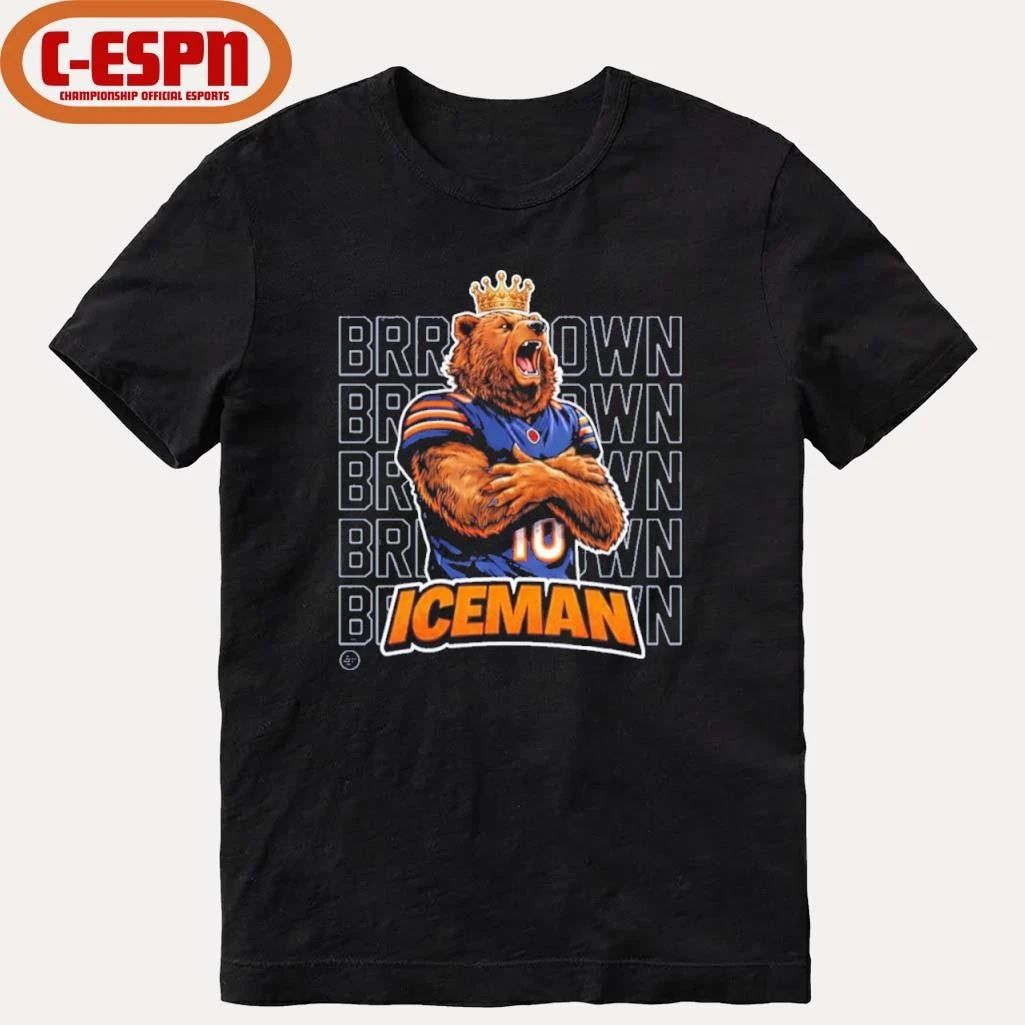 Chicago Bears Brrrr Down Iceman NFC North Champs Shirt