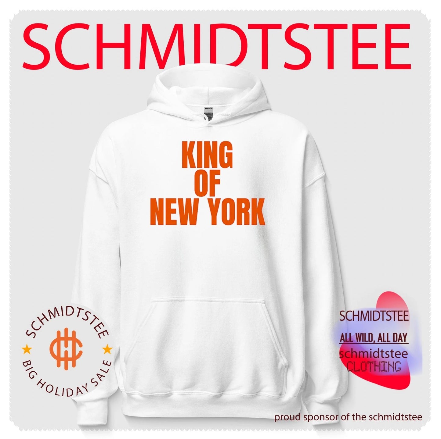 New York Knicks King of New York simple text shirt