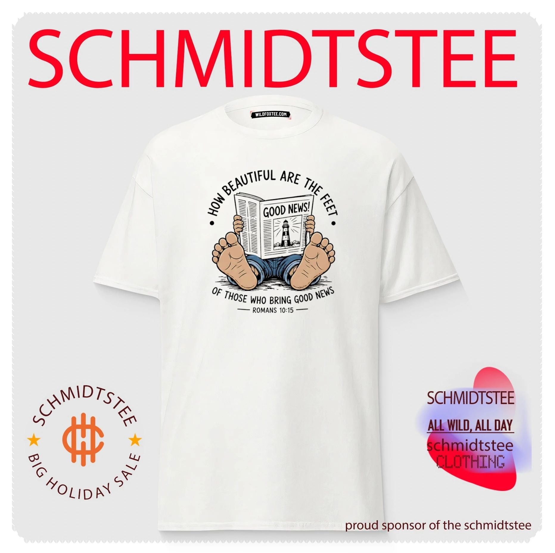 How beautiful are the feet of those who bring good news Romans 10-15 shirt