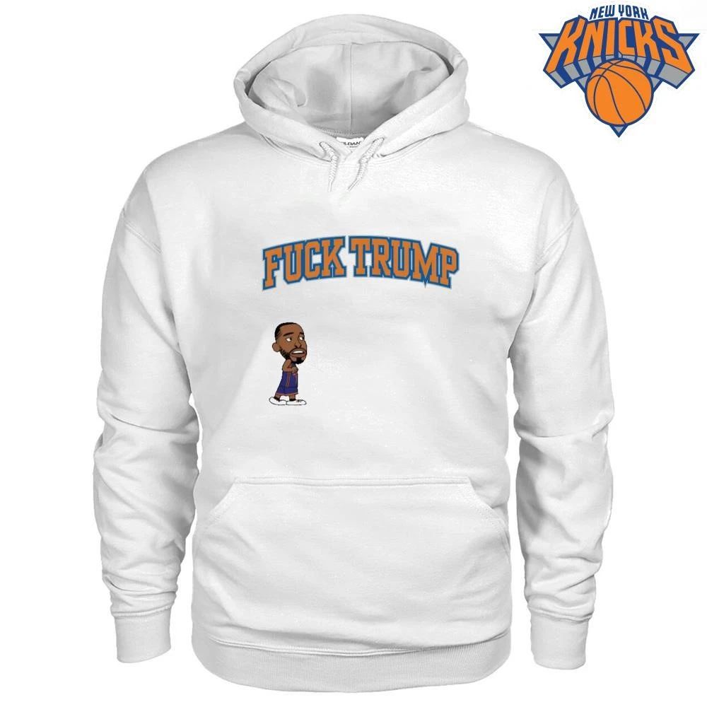 Mikal Bridges New York Knicks Fuck Trump Anti Donald Trump NBA Finals 2026 Shirt