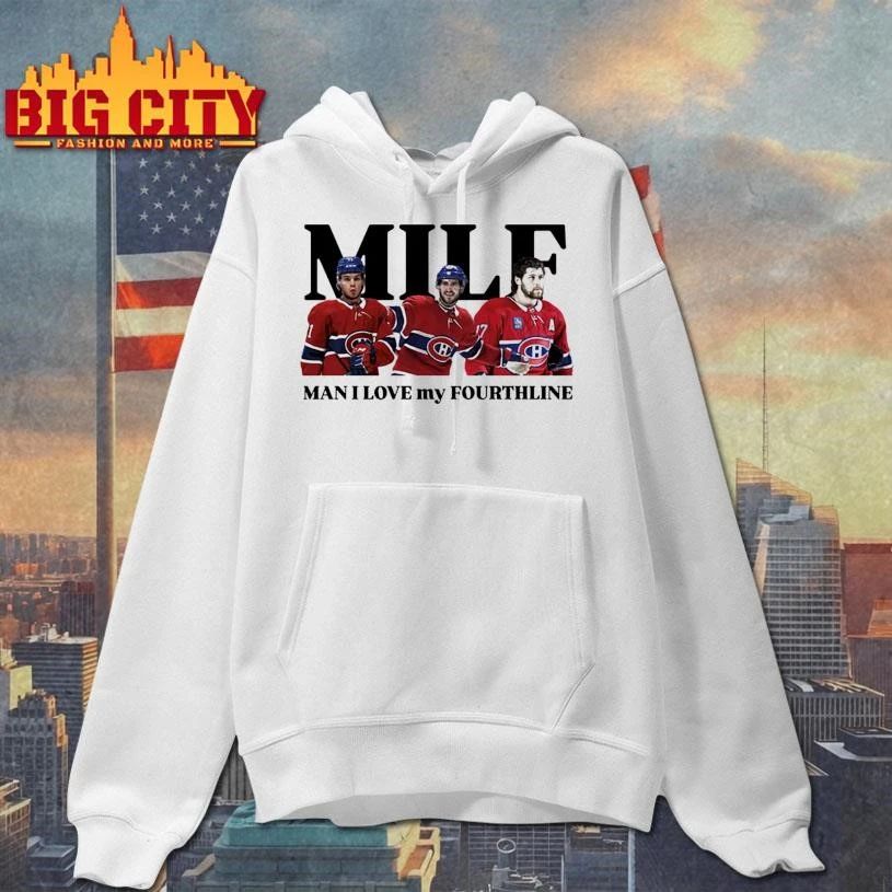 Milf Man I Love My Fourthline Montreal Canadiens Shirt