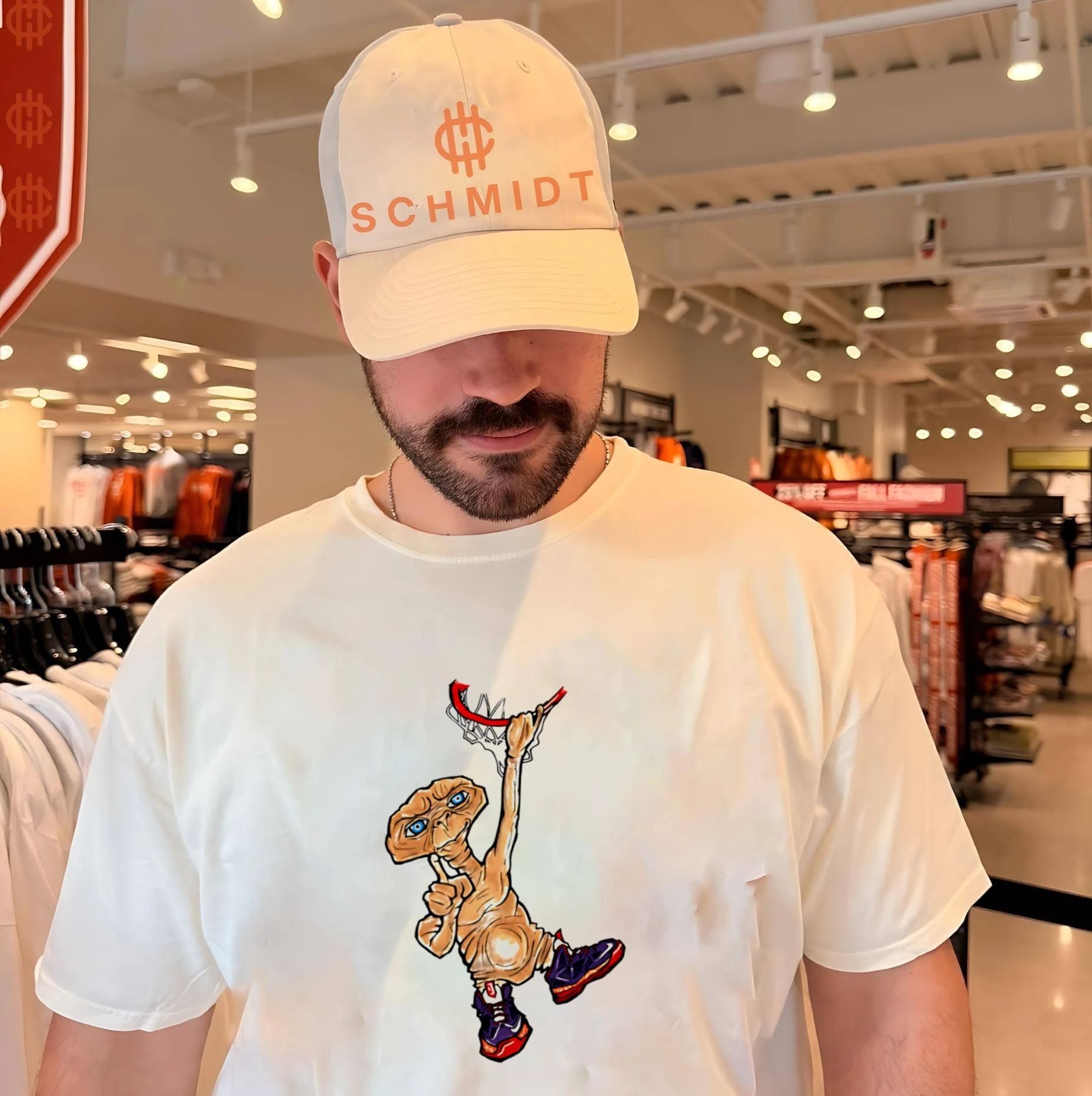 E T The Extra Terrestrial Dunk Basketball Shirt