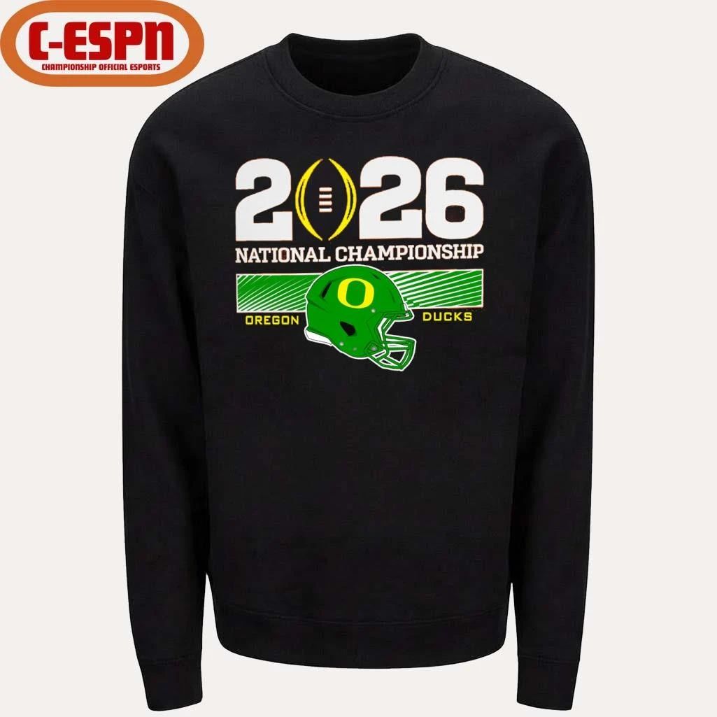 Oregon Ducks 2026 CFP National Championship Performance T-Shirt