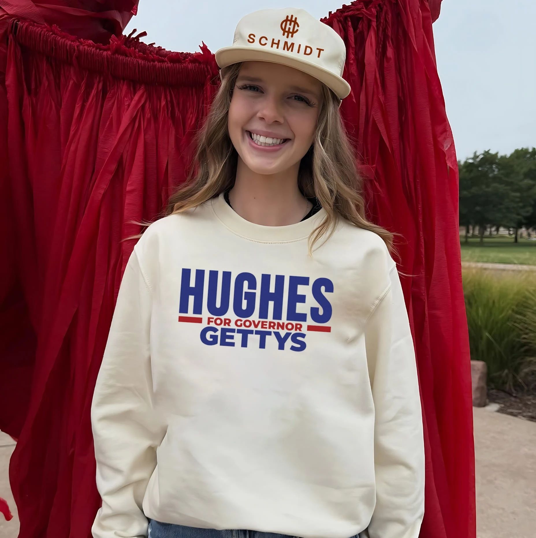 Shelley Hughes for Governor 2026 Gettys shirt