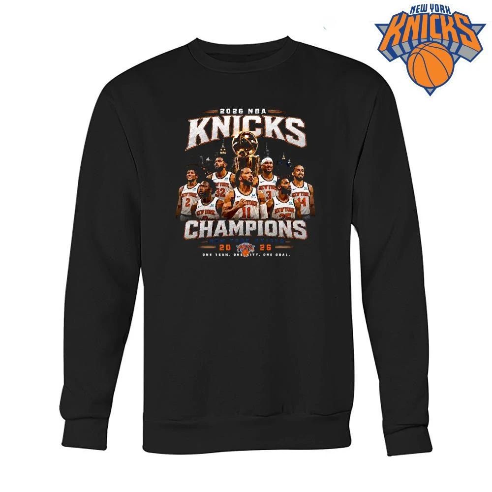 One Team. One City. One Goal. Knicks Champions 2026 Shirt