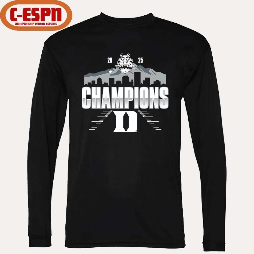 Duke Blue Devils Sun Bowl Champions Official T-shirt