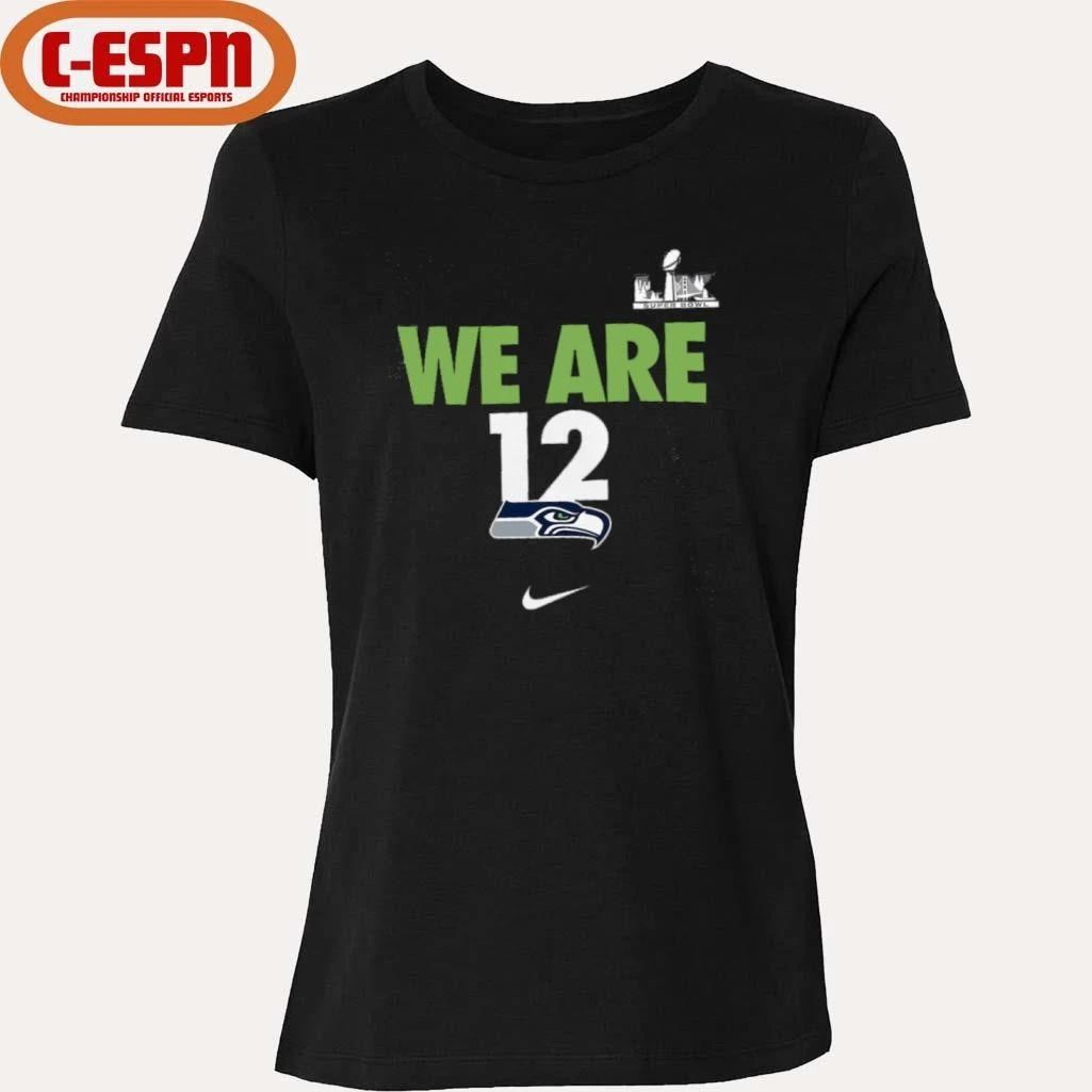 Seattle Seahawks Nike We Are 12 Super Bowl LX Fast As Fast Gets Shirt