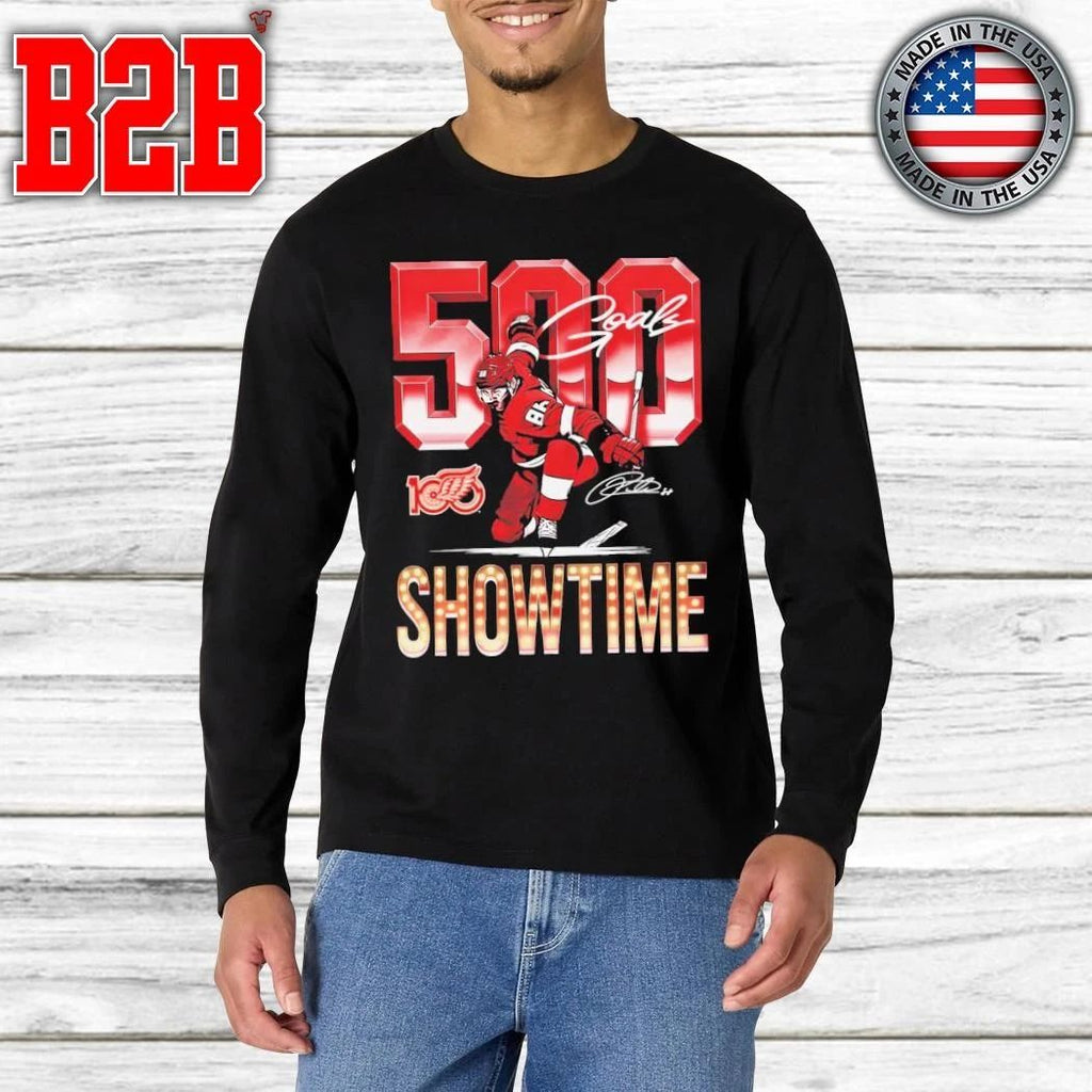 Patrick Kane Detroit 500 Goals Showtime Shirt