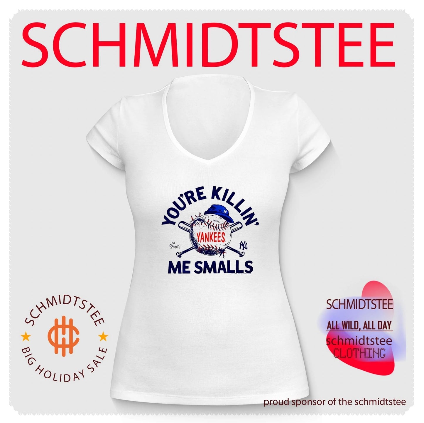 You’re killin’ me smalls New York Yankees x The Sandlot shirt