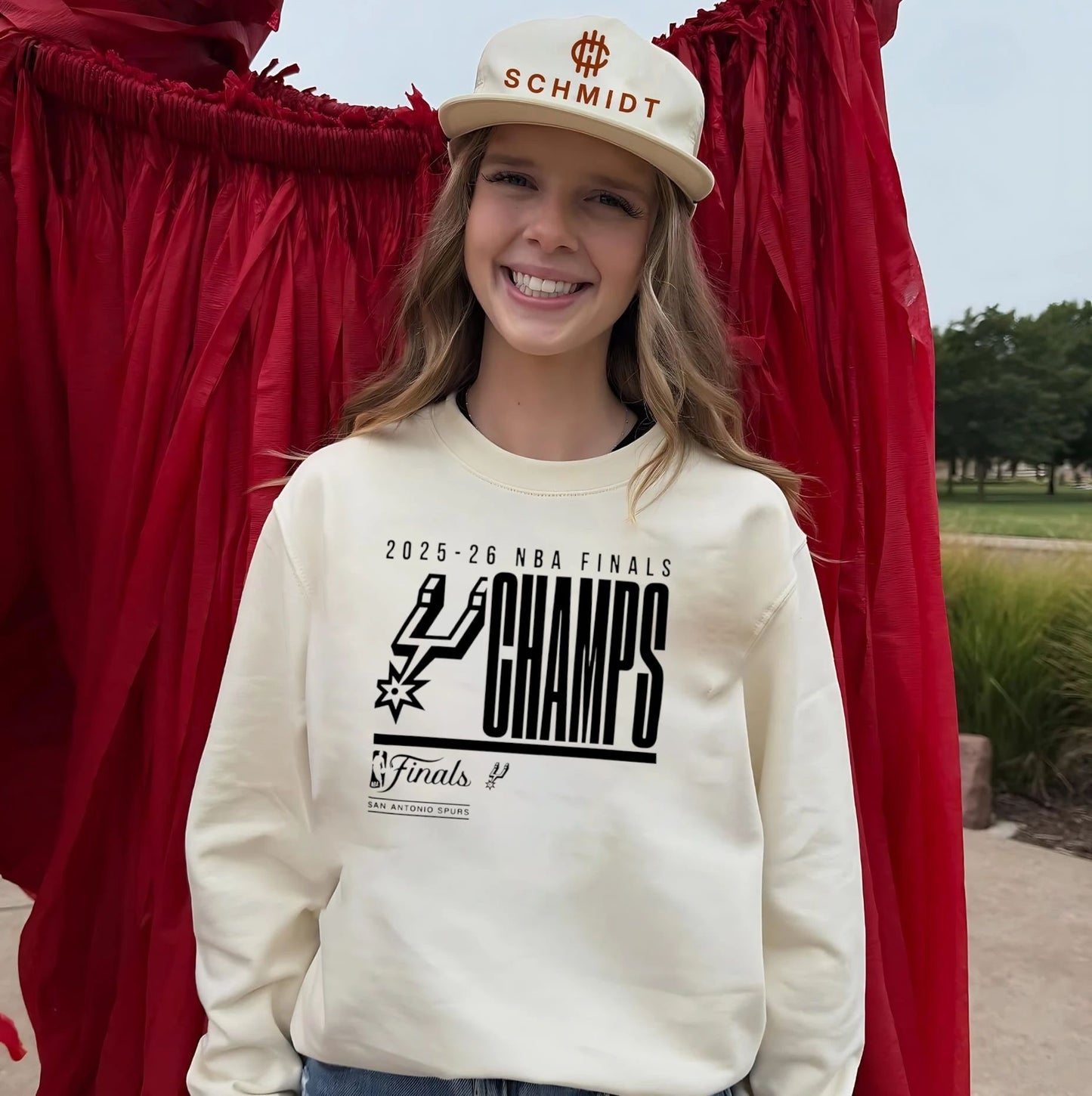 San Antonio Spurs 2026 NBA Finals Champions Graphic shirt