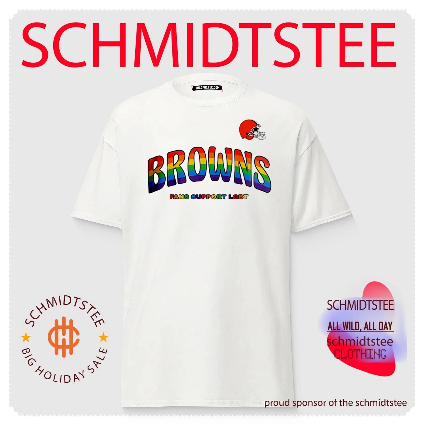 Cleveland Browns Fans Support LGBT Pride Month shirt