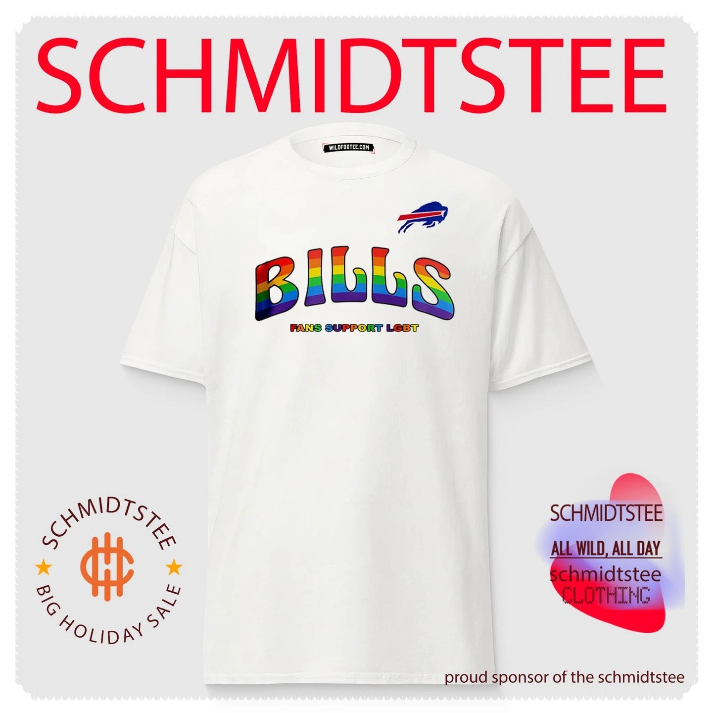 Buffalo Bills Fans Support LGBT Pride Month shirt