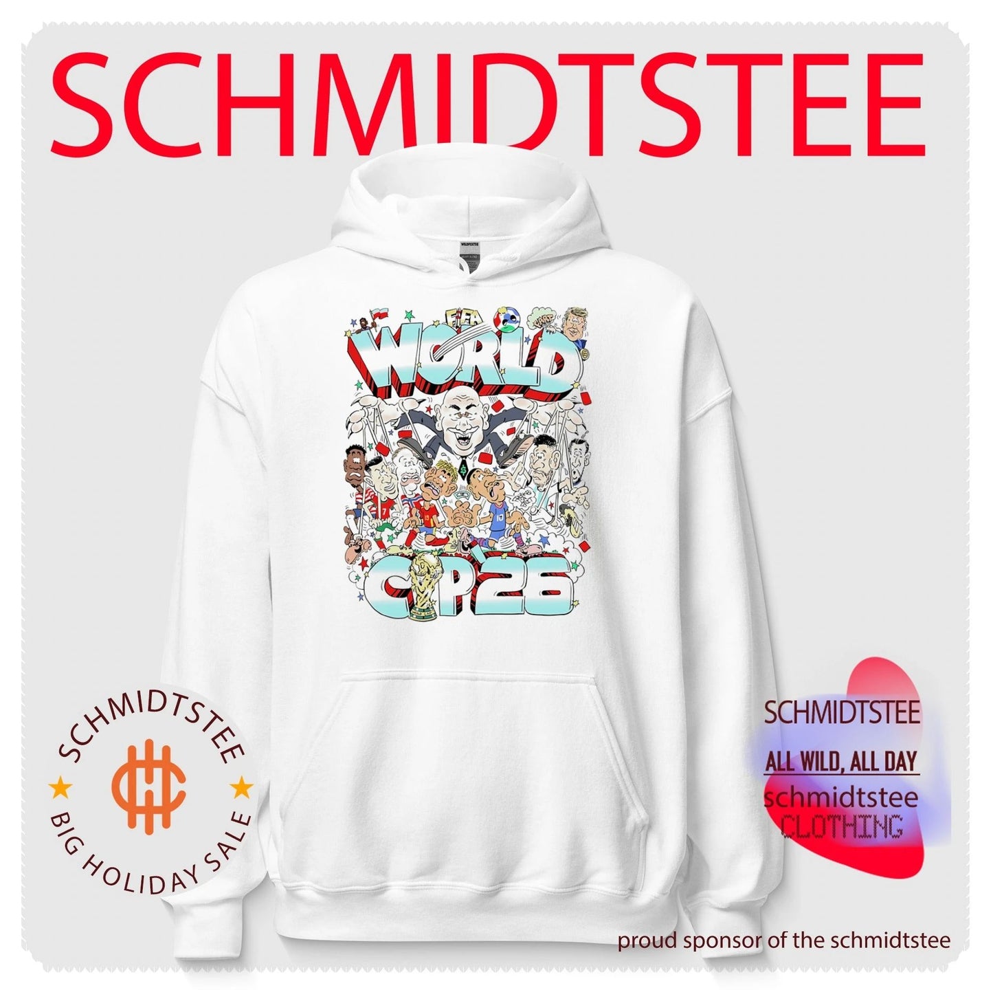 Fifa World Cup 26 caricature shirt