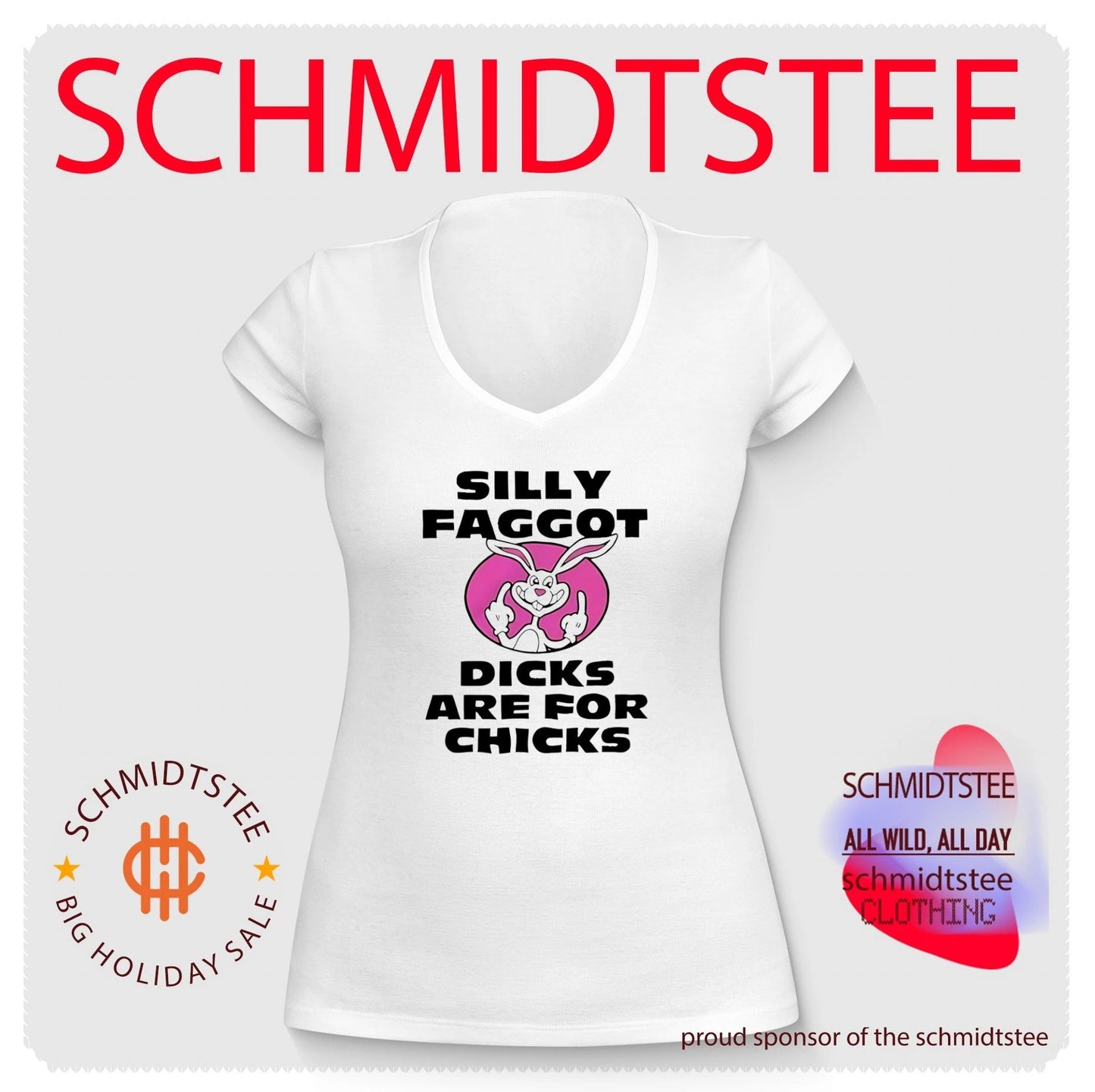 Silly Faggot Dicks Are For Chicks 2026 shirt