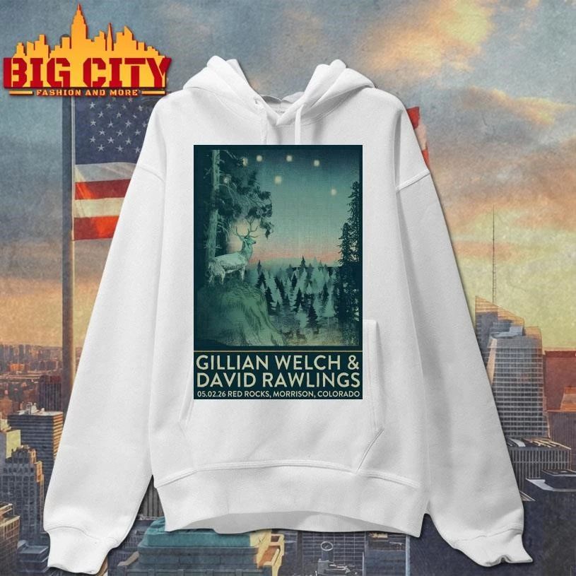 Premium Gillian Welch And David Rawlings May 2 2026 in Morrison CO Poster Shirt