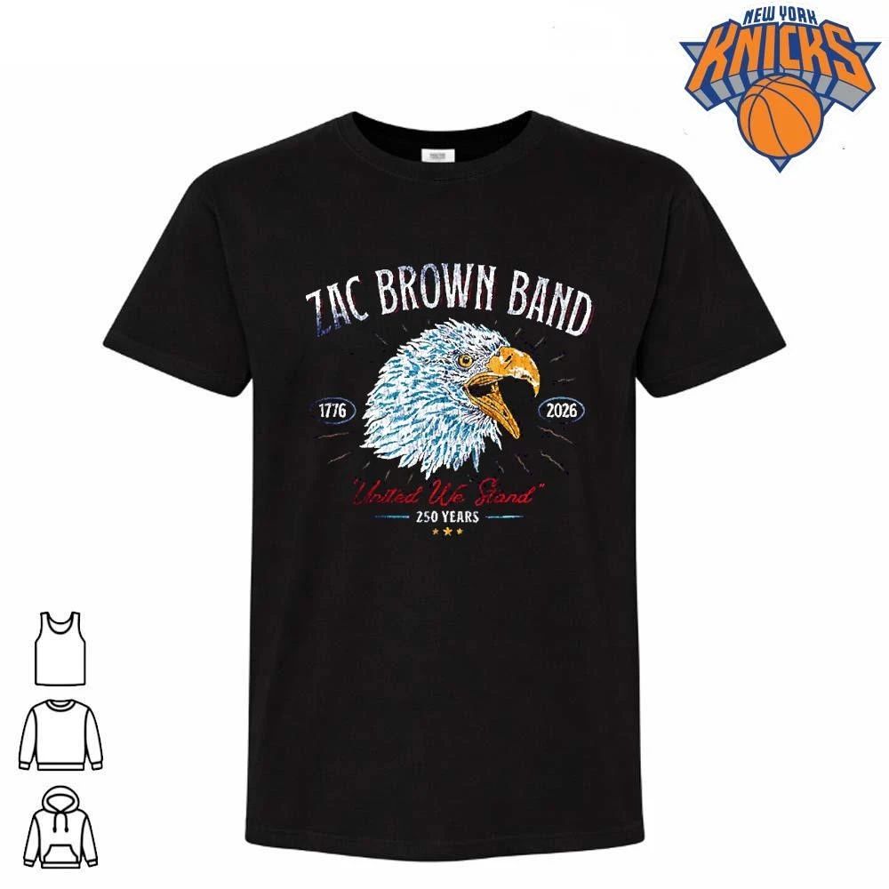 Zac Brown Band 4th of July Eagle Navy T-Shirt