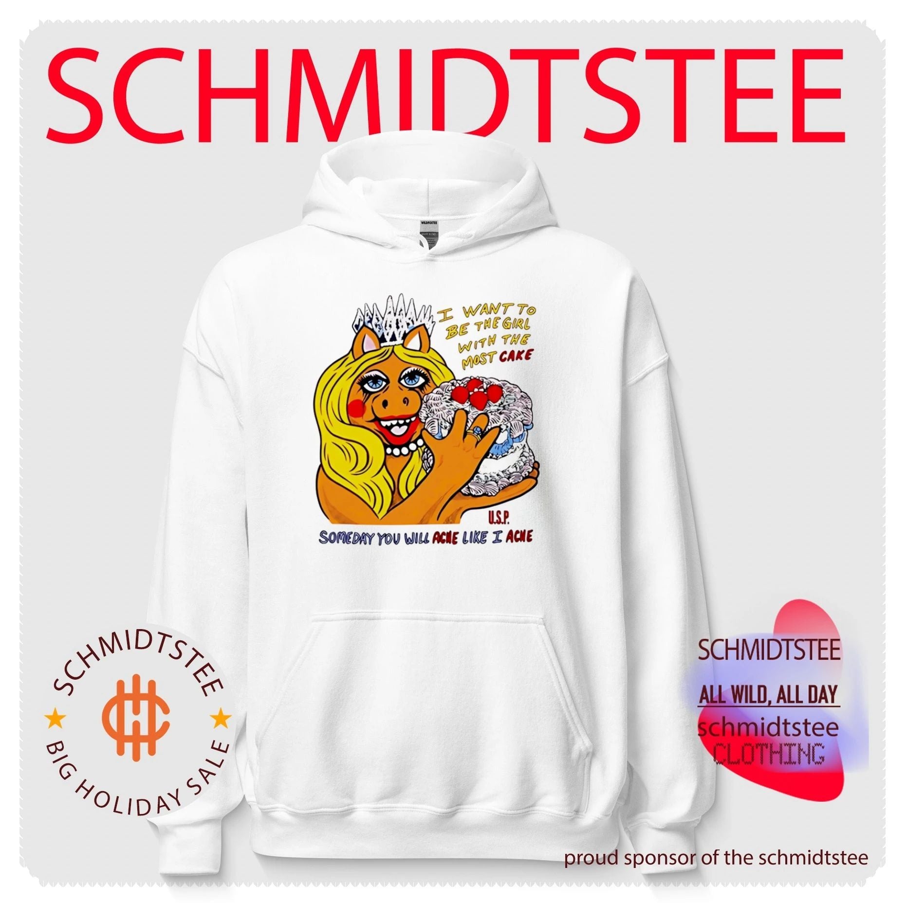 I want to be the girl with the most cake somedy you will ache like I acne shirt