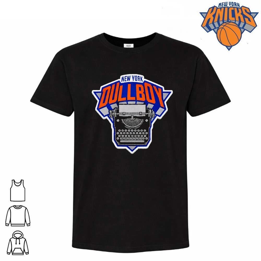 New York Dullboy Typewriter Retro Basketball Parody Logo Shirt