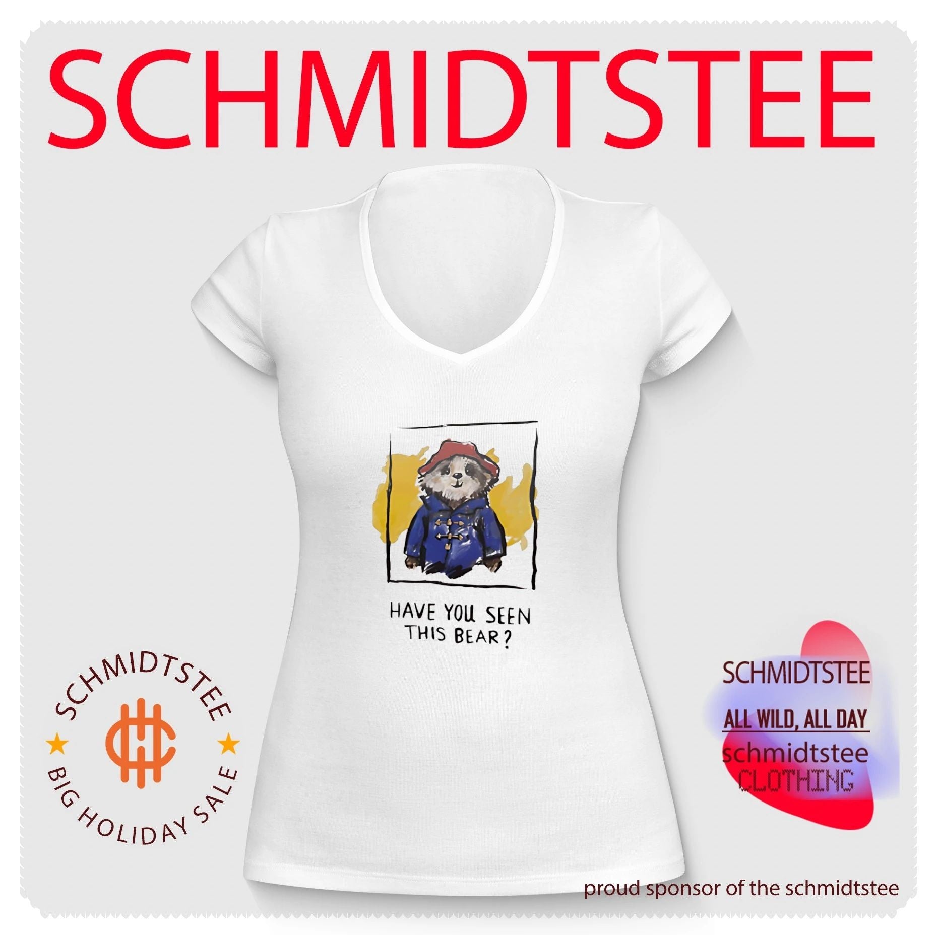 Have You Seen This Bear cartoon shirt