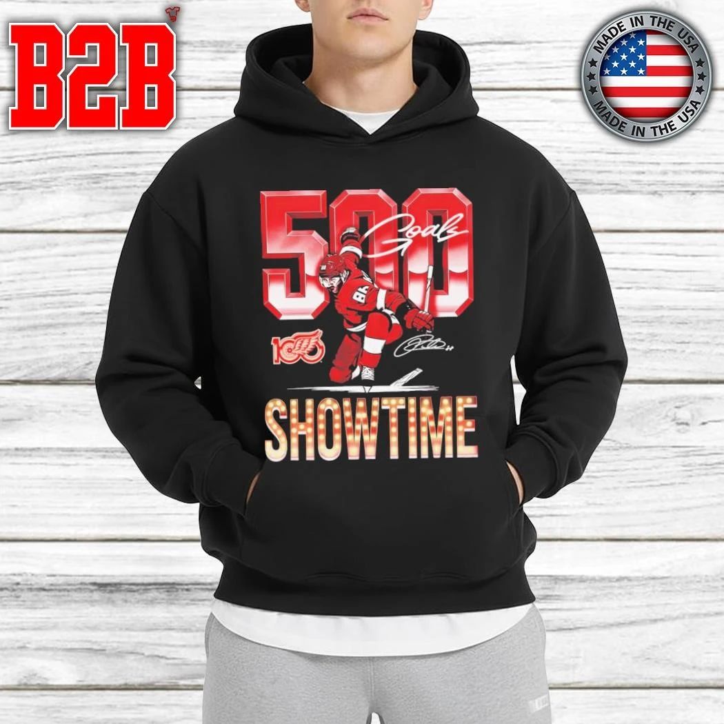 Patrick Kane Detroit 500 Goals Showtime Shirt