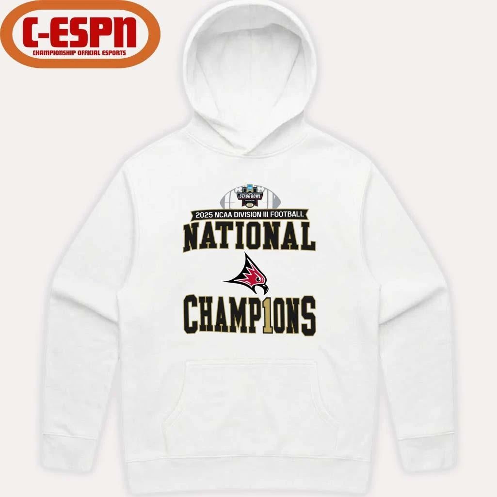 UW-River Falls 2025 NCAA DIII Football National Champions T-Shirt