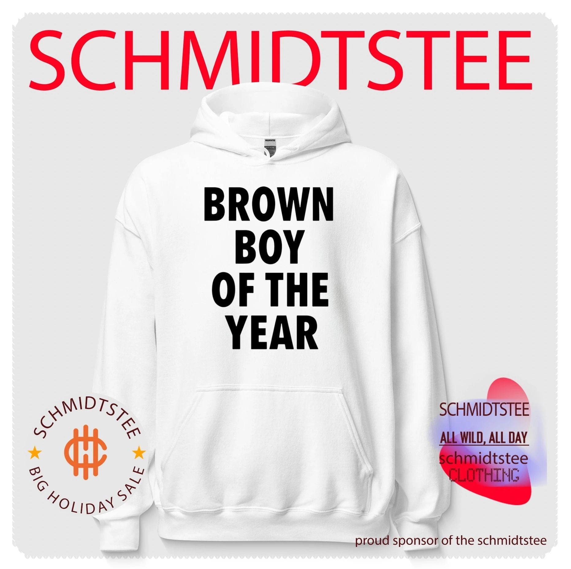 Brown boy of the year shirt