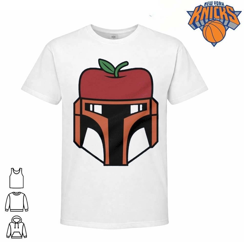 Mandalorian Apple New York Knicks Logo NBA Finals 2026 Shirt