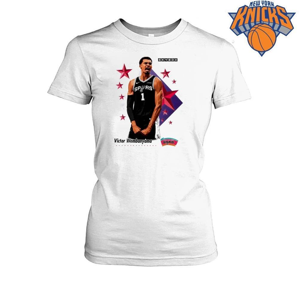 Victor Wembanyama San Antonio Spurs Skybox Vintage Retro Basketball Graphic NBA Finals 2026 Shirt