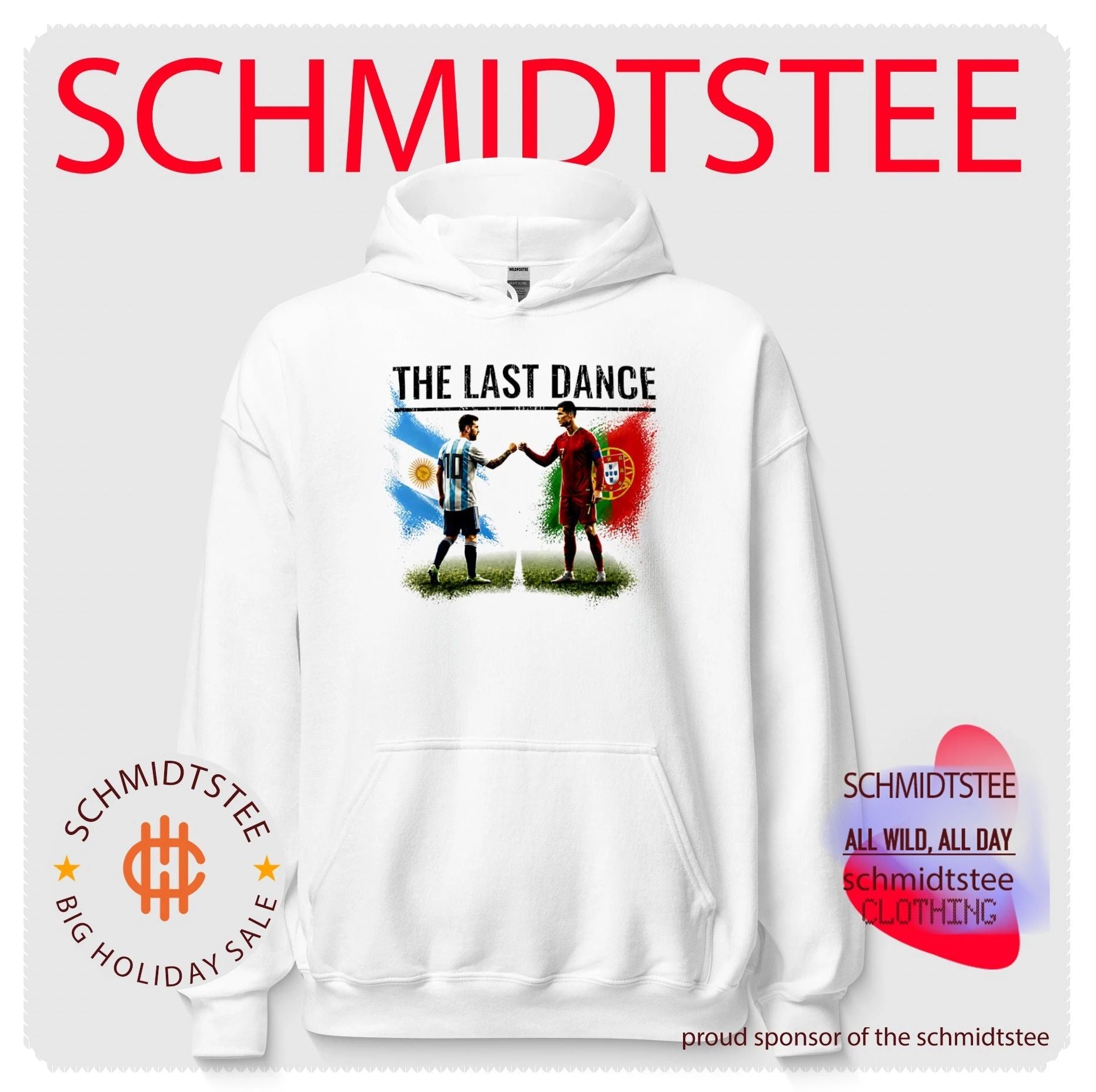 The Last Dance Messi and Ronaldo graphic shirt