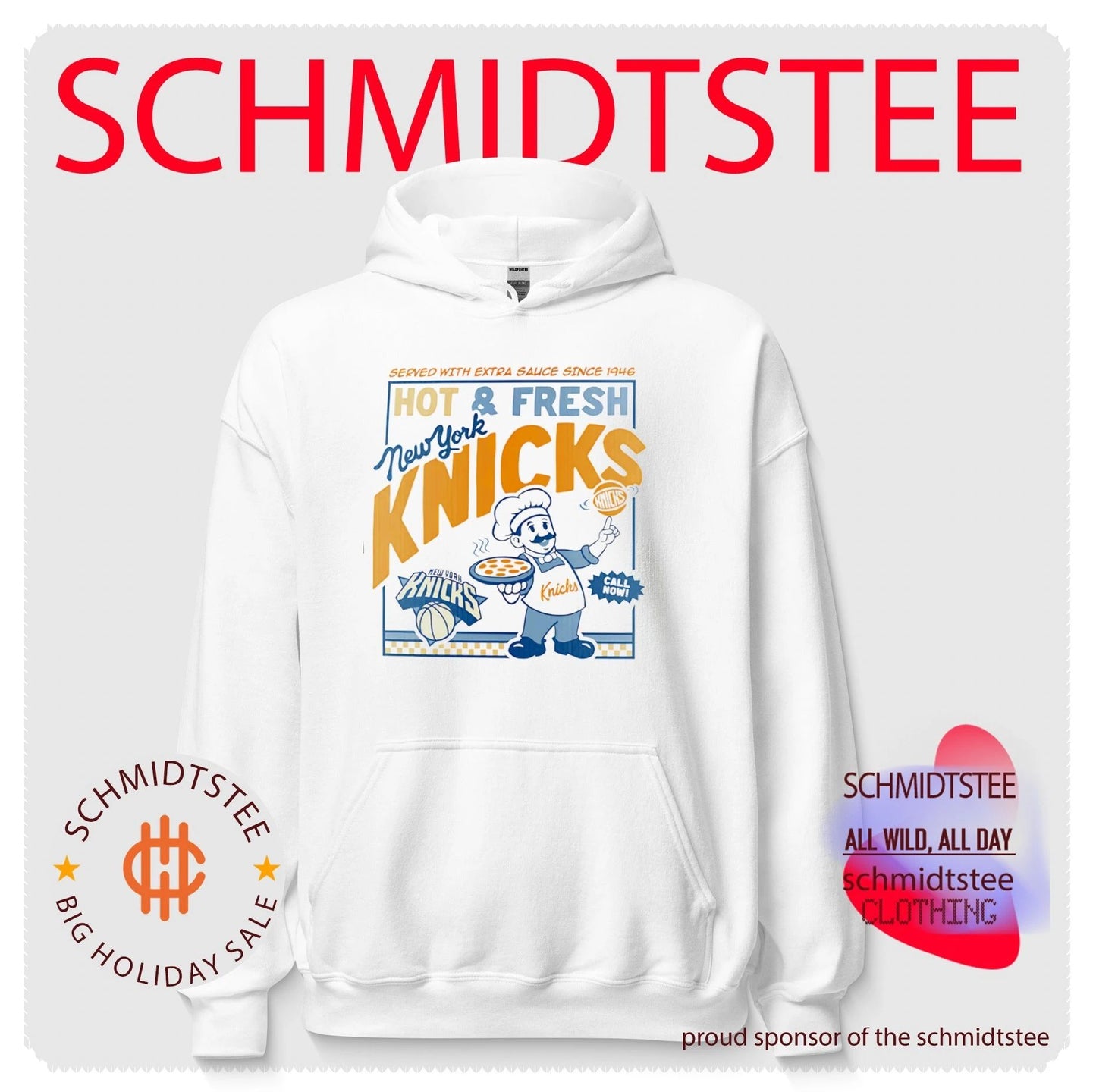 New York Knicks Hot and Fresh Served with extra sauce since 1946 shirt